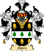 English Family Coat of Arms (v.25) Ogden