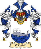 Irish Family Coat of Arms (v.25) O'Cahill