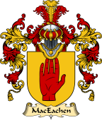 Scottish Family Coat of Arms (v.25) MacGeachen or MacEachen