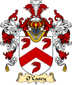 Irish Family Coat of Arms (v.25) O'Casey