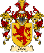 English Family Coat of Arms (v.25) Coley