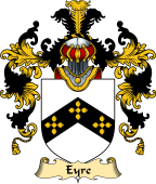 Irish Family Coat of Arms (v.25) Eyre