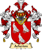 English Family Coat of Arms (v.25) Acherton