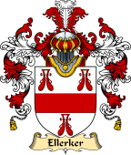 English Family Coat of Arms (v.25) Ellerker