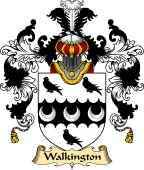 English Family Coat of Arms (v.25) Walkington