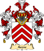 Welsh Family Coat of Arms (v.25) Avene (lords of Afan)