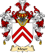 English Family Coat of Arms (v.25) Moyer