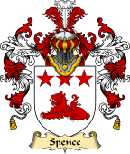 Irish Family Coat of Arms (v.25) Spence