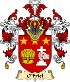 Irish Family Coat of Arms (v.25) O'Friel