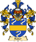 Irish Family Coat of Arms (v.25) Baker