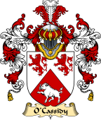 Irish Family Coat of Arms (v.25) O'Cassidy