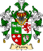 Irish Family Coat of Arms (v.25) O'Conry