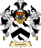 English Family Coat of Arms (v.25) Lawson