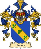 Scottish Family Coat of Arms (v.25) Harvey