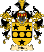 English Family Coat of Arms (v.25) Pelton