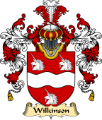 English Family Coat of Arms (v.25) Wilkinson