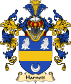 Irish Family Coat of Arms (v.25) Harnett or Hartnett