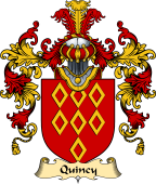 English Family Coat of Arms (v.25) Quincy