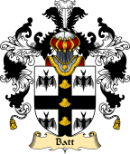 Irish Family Coat of Arms (v.25) Batt