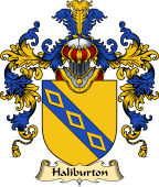 Scottish Family Coat of Arms (v.25) Halyburton