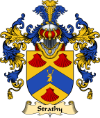 Scottish Family Coat of Arms (v.25) Strathy