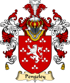 English Family Coat of Arms (v.25) Pengeley