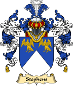 English Family Coat of Arms (v.25) Stephens or Stevens