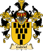 English Family Coat of Arms (v.25) Gabriel