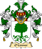 Irish Family Coat of Arms (v.25) O'Connor (Don)