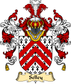 English Family Coat of Arms (v.25) Selley or Silley