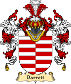 Irish Family Coat of Arms (v.25) Barrett