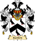 English Family Coat of Arms (v.25) Sanford