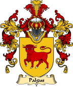 Welsh Family Coat of Arms (v.25) Palgus (Constable of Harlech, sheriff of Merionethshire)