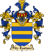 Irish Family Coat of Arms (v.25) Fitz-Eustace