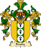 Irish Family Coat of Arms (v.25) Beatty or Betagh