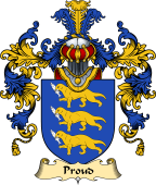 English Family Coat of Arms (v.25) Proud (e)