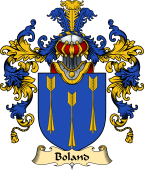 English Family Coat of Arms (v.25) Boland