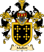 English Family Coat of Arms (v.25) Mullett