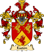 English Family Coat of Arms (v.25) Easton