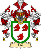 English Family Coat of Arms (v.25) Todd