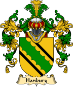 English Family Coat of Arms (v.25) Hanbury