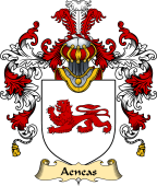 Welsh Family Coat of Arms (v.25) Aeneas (YSGWYDDWYN)