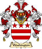 English Family Coat of Arms (v.25) Washington