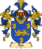 English Family Coat of Arms (v.25) Box