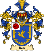 English Family Coat of Arms (v.25) Rose