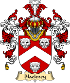 Irish Family Coat of Arms (v.25) Blackney