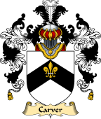 English Family Coat of Arms (v.25) Carver