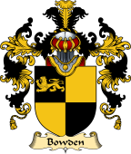 English Family Coat of Arms (v.25) Bowden