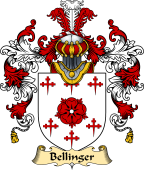 English Family Coat of Arms (v.25) Bellinger