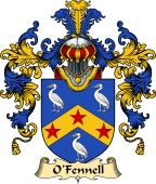 Irish Family Coat of Arms (v.25) O'Fennell